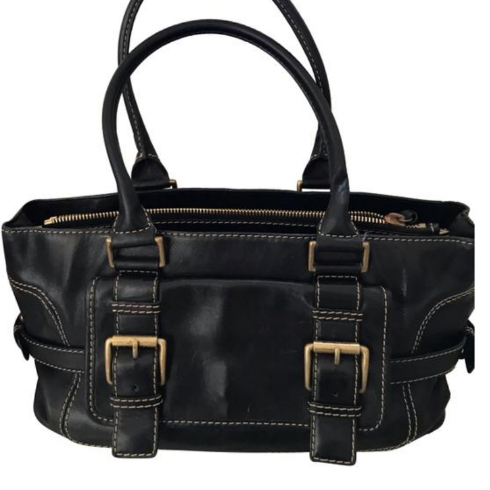 Michael Kors vintage full leather handbag